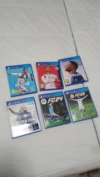 6 Juegos PS4 (PlayStation 4) FIFA & FC
