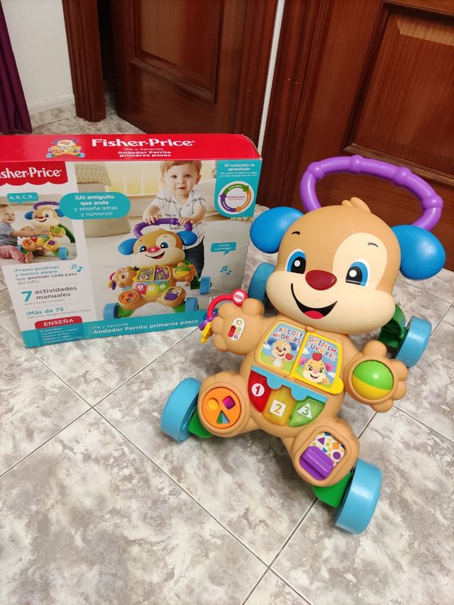 Andador Perrito Fisher-Price, y Mesa las dos cosas