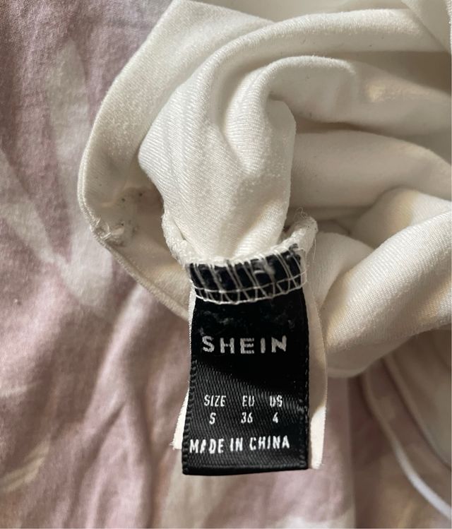 Top corto blanco Shein - Tirantes