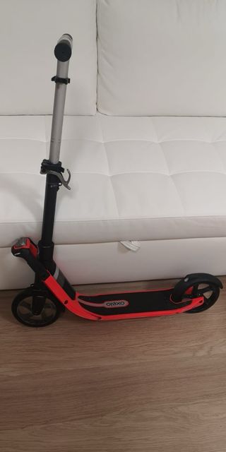 Patín Oxelo plegable rojo