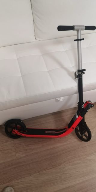 Patín Oxelo plegable rojo