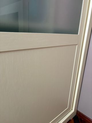 Armario 2 puertas correderas beige