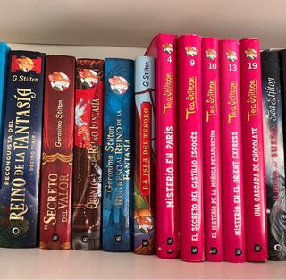 Pack de 11 libros de Gerónimo y Tea Stilton.