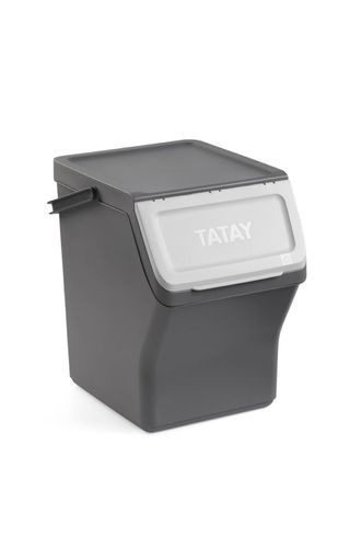 Pattumiera grigia TATAY 20l