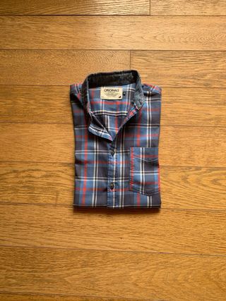 Camicia Uomo Blu e Rossa a Quadri Jack & Jones