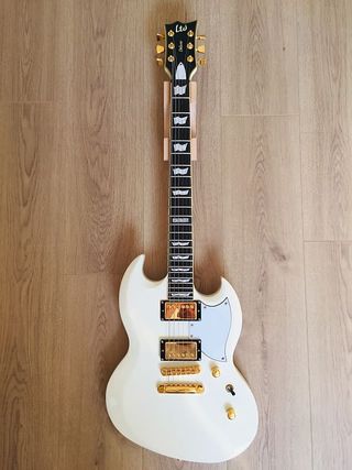 ESP LTD Viper-1000 Deluxe Olympic White
