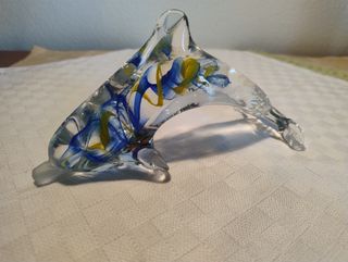 Delfino Murano vintage in vetro