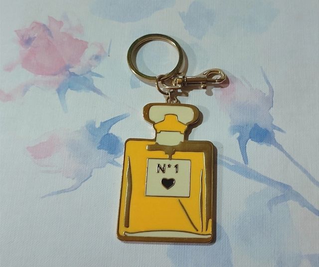 Llavero Perfume Dorado N°1