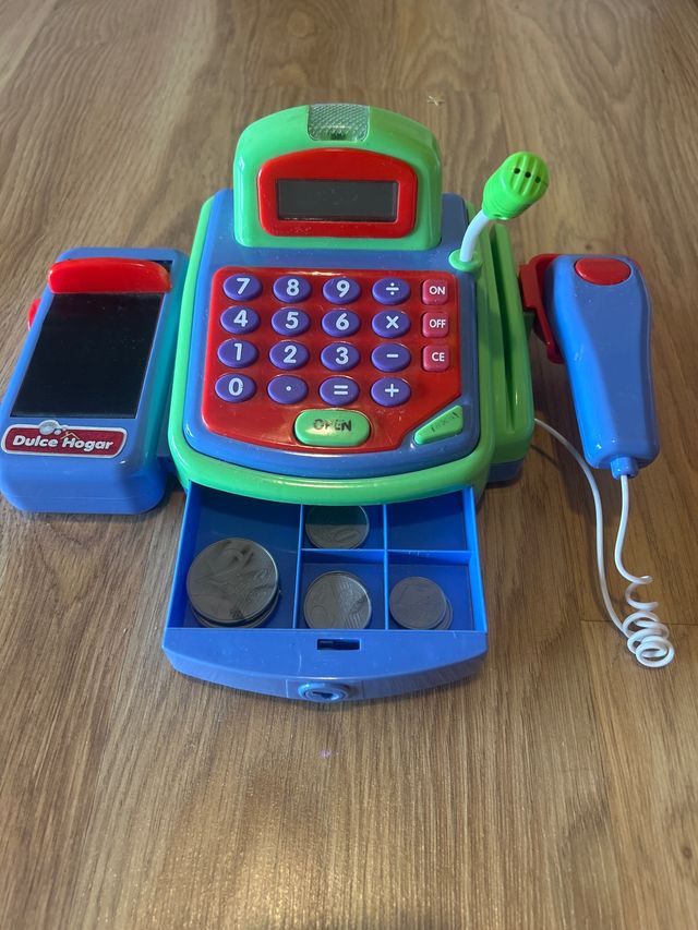 Caja registradora juguete Dulce Hogar