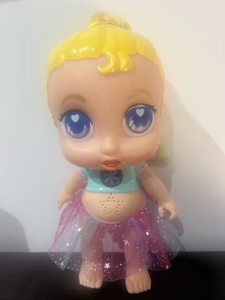 Muñeca Super Cute Babies 2x1 con Luz