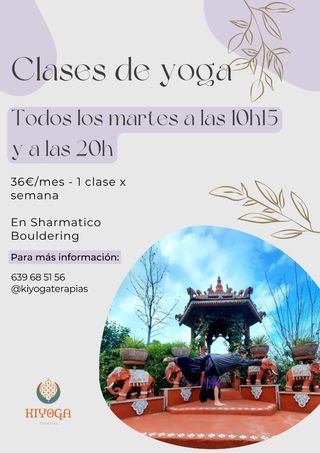 Clases de yoga, pilates y yoguilates 