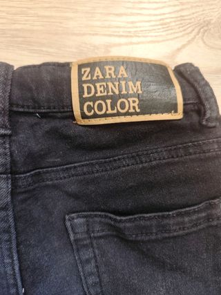 Vaquero Negro Niño Zara 3-4 Años