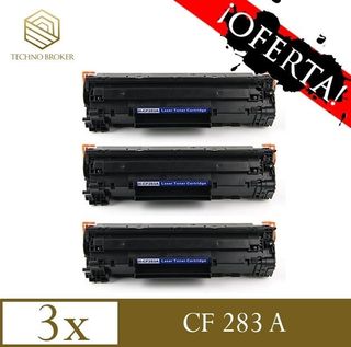 CF 283 A / HP 83A COMPATIBLE PACK 3