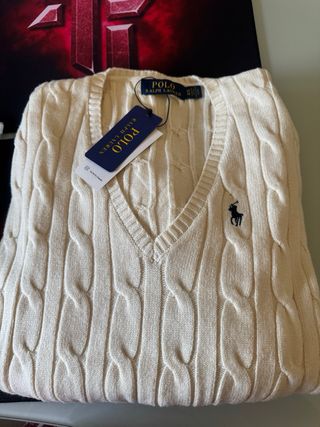 Suéter Ralph Lauren Beige Talla M