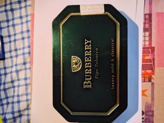 Scatola Tabacco Burberry - Classico. Vuota vintage