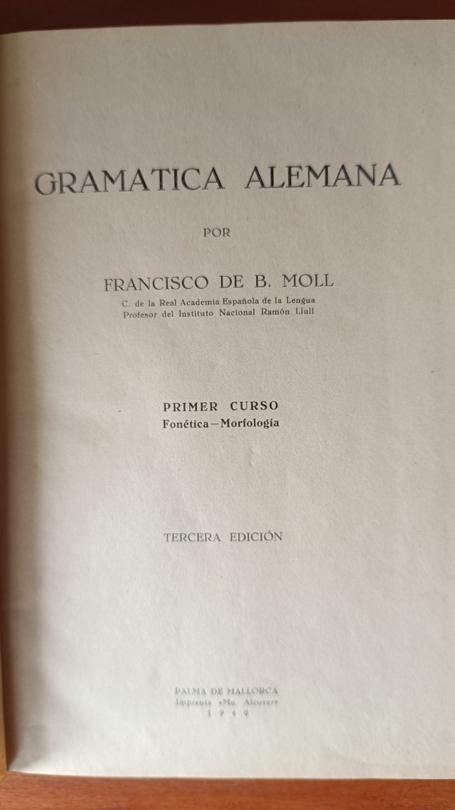 Gramática Alemana