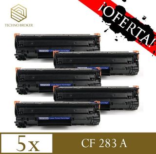 CF 283 A / HP 83A COMPATIBLE PACK 5