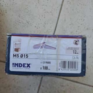 100 Garras Expansión INDEX M5 Ø15