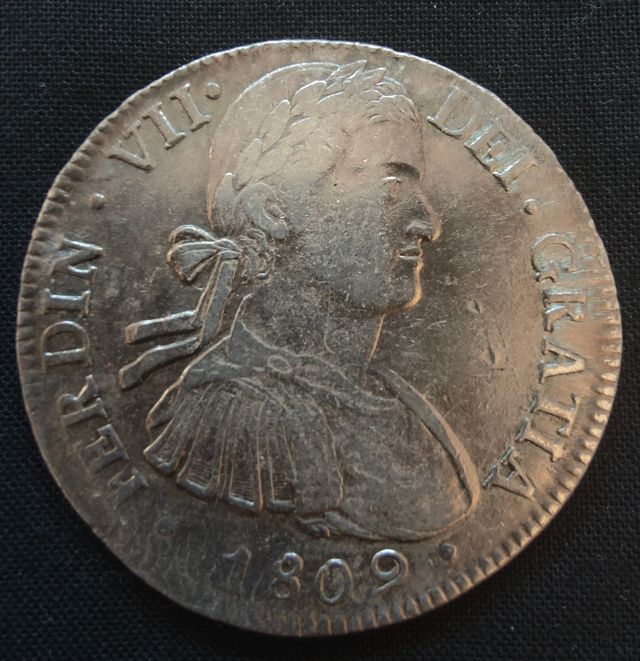 8 Reales México 1809 - Busto Imaginario T.H