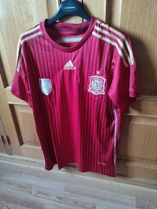Camiseta España Adidas M Roja