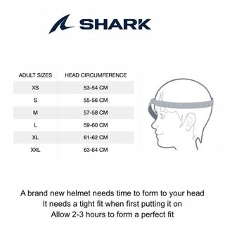 Casco moto Shark