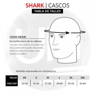 Casco moto Shark