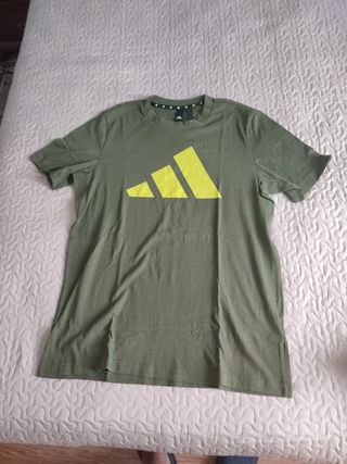 Camiseta Adidas Verde Talla S