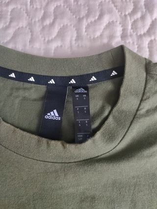 Camiseta Adidas Verde Talla S