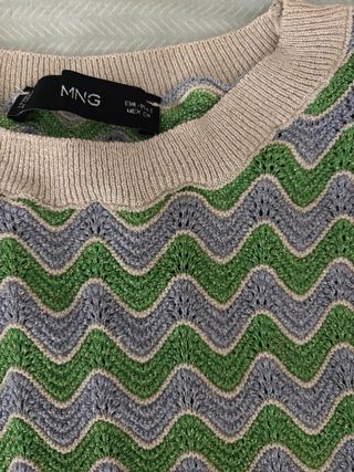 Top Mango | Azul & Verde