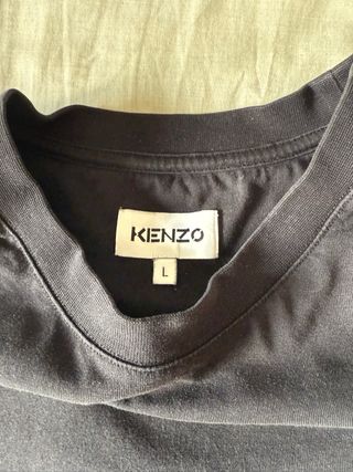 Camiseta Kenzo Negra Original
