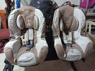 2 sillas bebé (6m-4años)