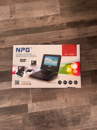 Reproductor DVD Portátil NPG DP-700R