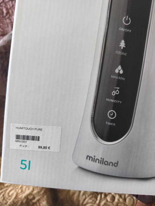 Humidificador - Blanco Transparente