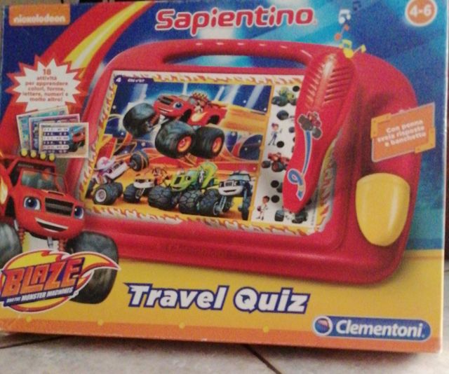 Sapientino Blaze Travel Quiz 4-6 anni