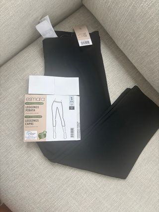 Leggins Capri Esmara negros - Talla S
