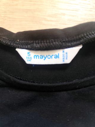 Camiseta niña Mayoral flores 5 años