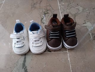 Zapatos bebé 0-3 meses - 2 pares
