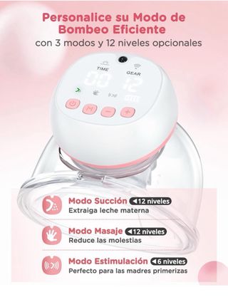 Sacaleches eléctrico manos libres + bolsas Medela