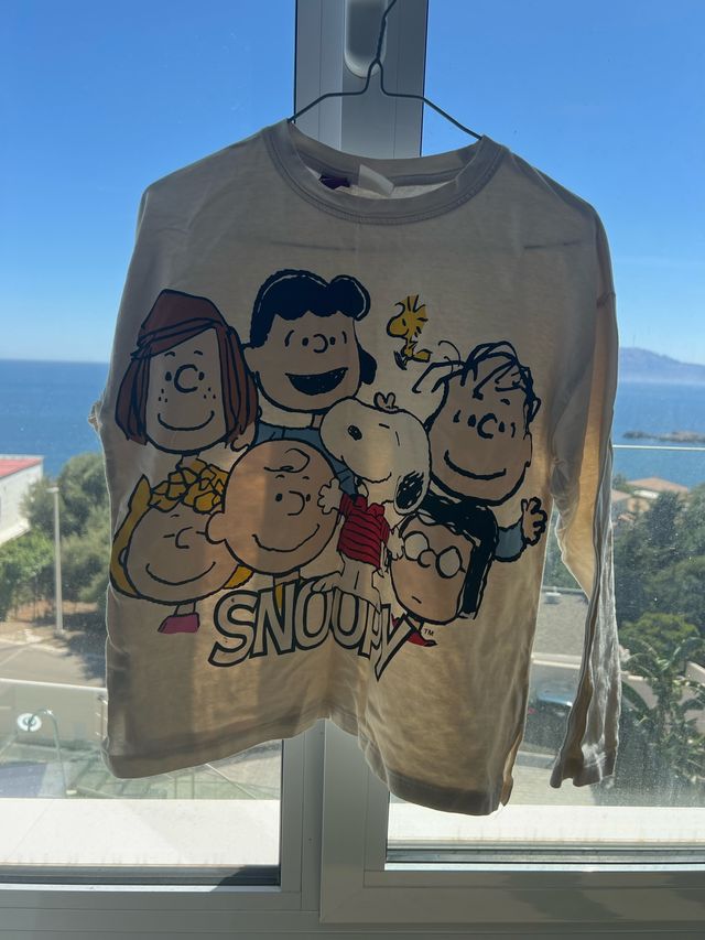 Camiseta Peanuts manga larga niña (10)