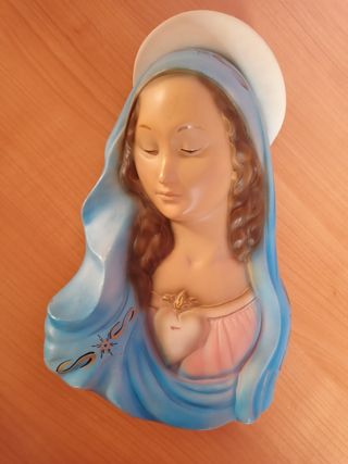 Relieve Virgen María años 70