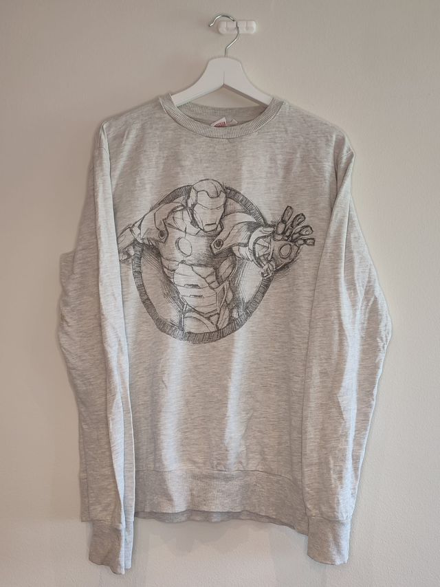 Jersey Marvel Ironman, talla L, Daños visibles.
