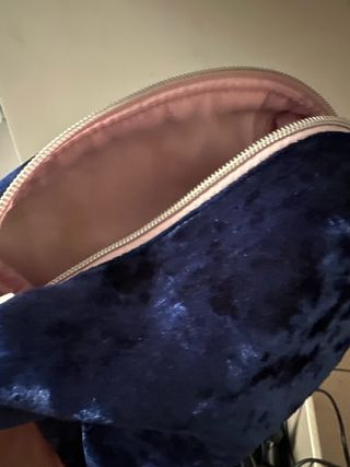 Trucco beauty case blu
