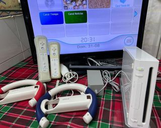 Wii blanca retrocompatible con gamecube 
