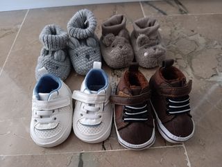 Zapatos y Patucos bebé 0-3 meses