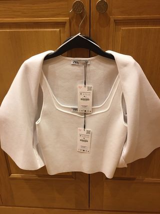 Conjunto Zara blanco - Talla M