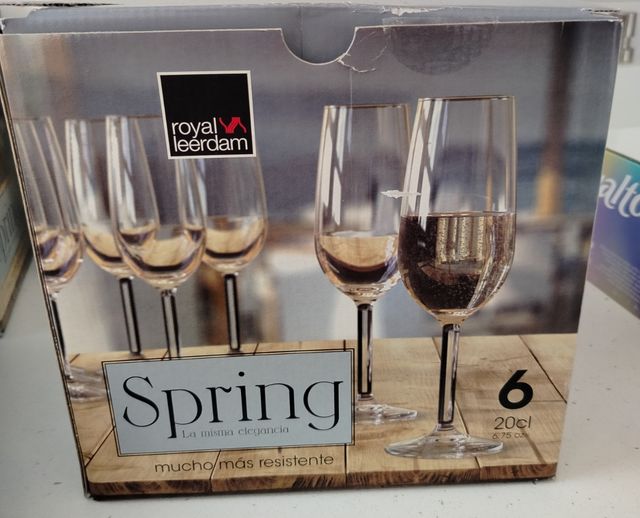 6 Copas Cava Royal Leerdam Spring