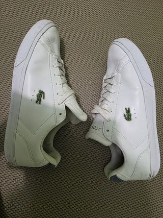 Zapatillas Lacoste Blancas 42.5