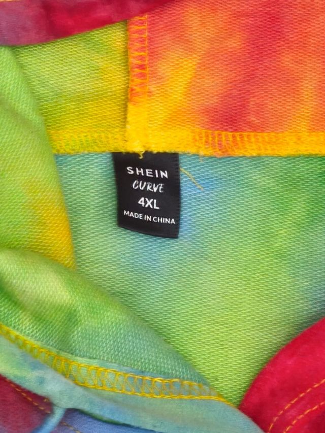 Sudadera tie-dye Shein 4XL unisex