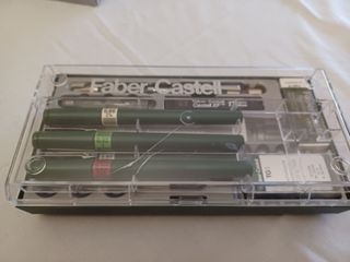 Juego de estilógrafos técnicos TG1-S. Años 70.