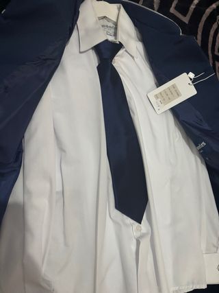 Traje comunión niño Tom&Co azul talla 10 años